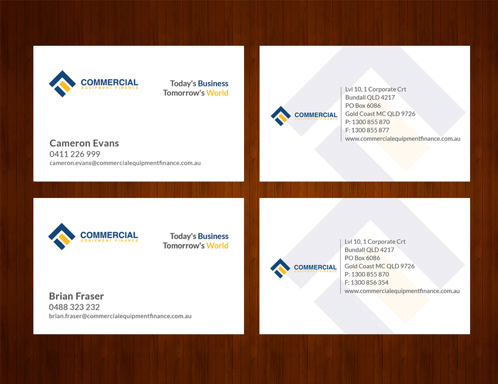 Business Card Design by  Artman for this project | Design #3399522