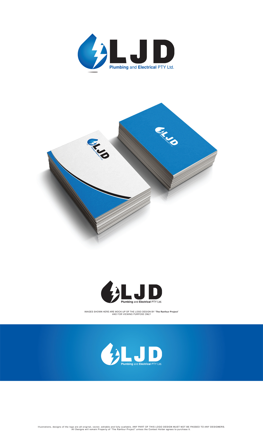 Diseño de Logo por The RANFOUR Project para LJD Plumbing and Electrical | Diseño #3421056