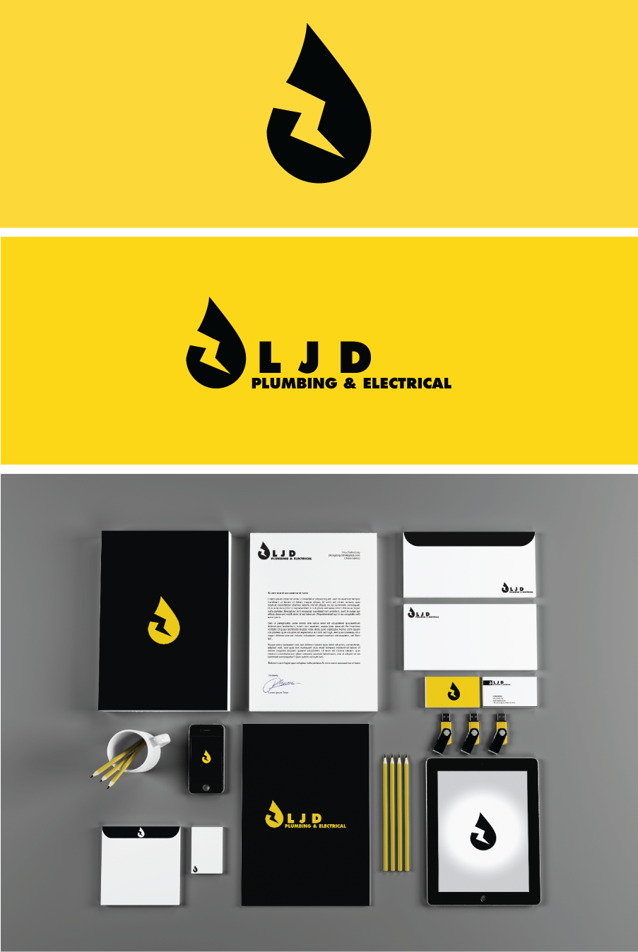 Diseño de Logo por Jake G para LJD Plumbing and Electrical | Diseño #3410964
