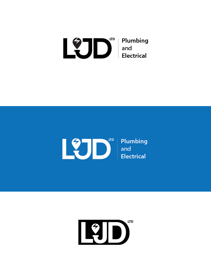 Logo Design by Kolor for LJD Plumbing and Electrical | Design #3408615