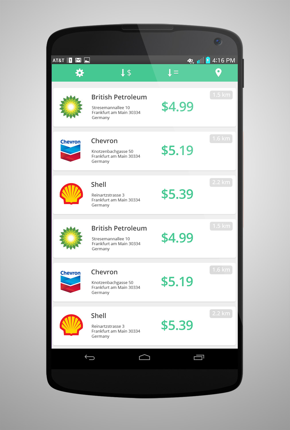 App Design by eMango for Savoya Consulting UG (haftungs | Design #3390971
