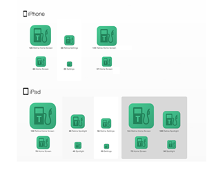 App Design for a petrol price app | Diseño de aplicación (App) por eMango