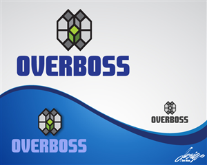 OVERBOSS | Logo Design by Dennis Jackson