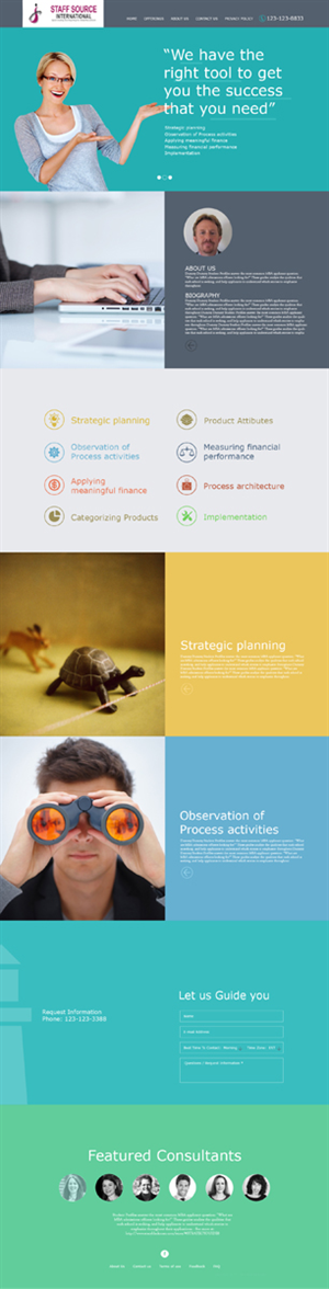 Web Design by vijesh for this project | Design #3405638