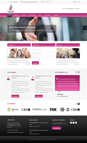 Web Design by pb for this project | Design: #3406773