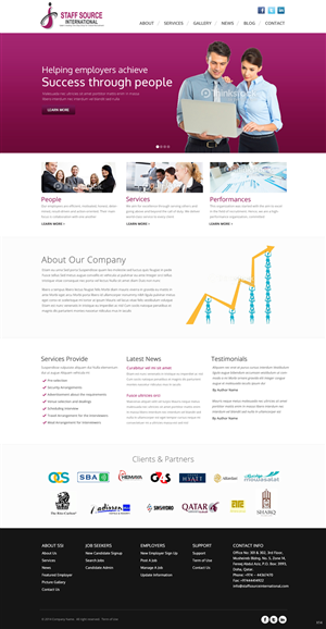 Web Design by pb for this project | Design: #3406797