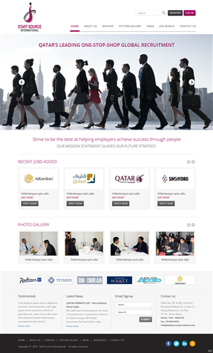 Web Design by pb for this project | Design: #3406801