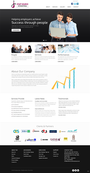 Web Design by pb for this project | Design: #3438547