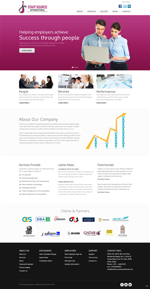 Web Design by pb for this project | Design: #3438549