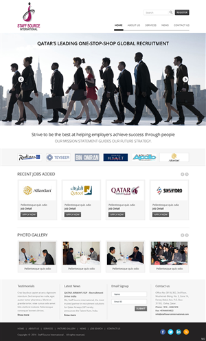 Web Design by pb for this project | Design: #3438550
