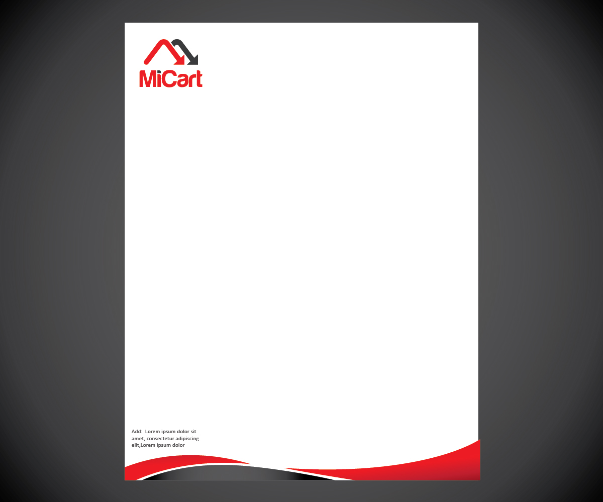 Letterhead Design by joliau for this project | Design #3445603