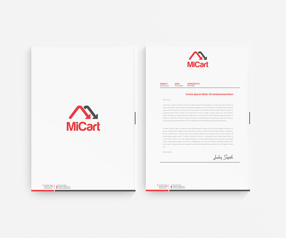 Letterhead Design by Owtee-TheDreamer. for this project | Design #3442344