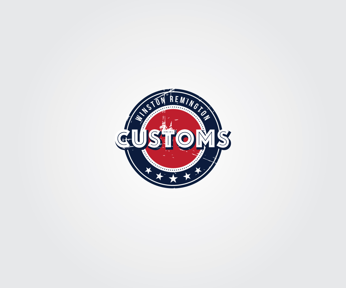Logo Design by Fisheye for Winston Remington Customs | Design #3466126