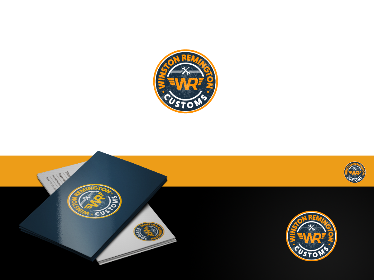 Logo Design by Anhlee for Winston Remington Customs | Design #3448011