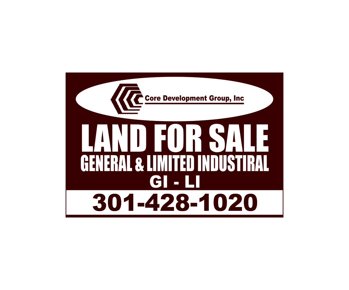 Signage Design by Irfan Renaldi for Core Development Group | Design #3512156