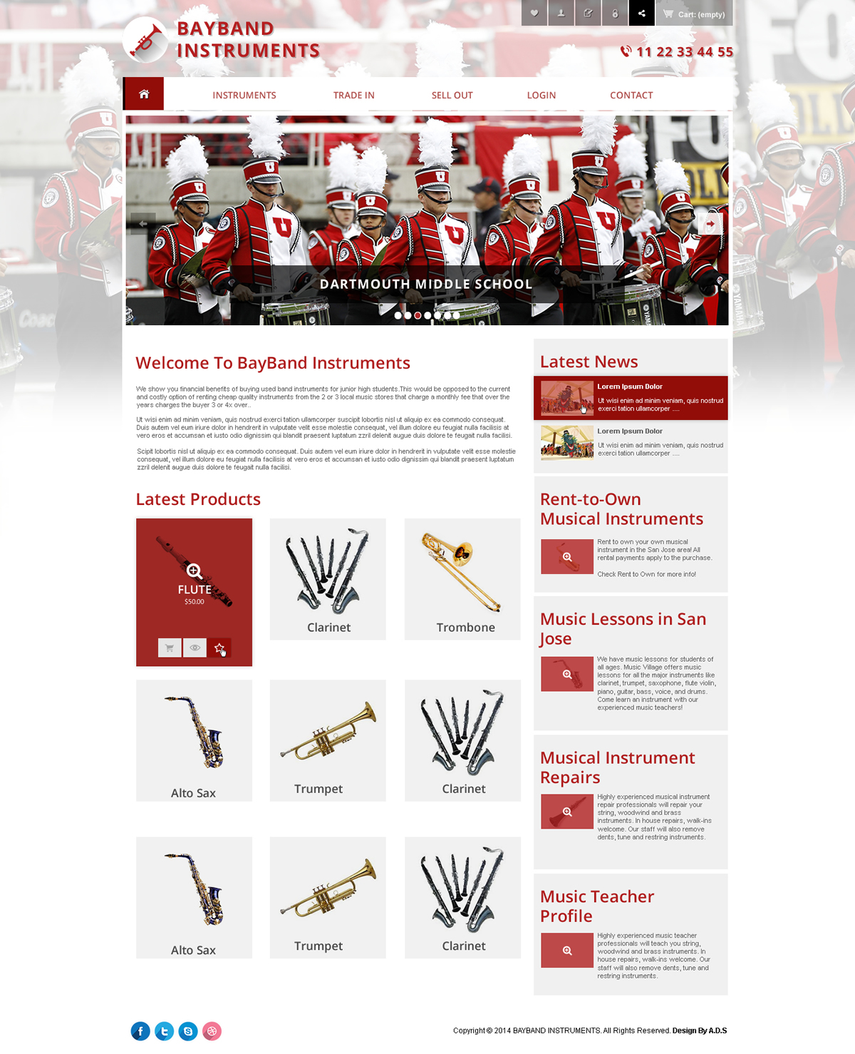 Web-Design von A.D.S für dieses Projekt | Design #3430406