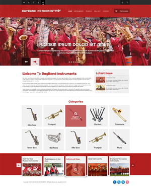 Web-Design von A.D.S für dieses Projekt | Design: #3430416