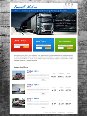 Diseño Web por Shoaib Abbasi para AutoRevo | Diseño: #3469566