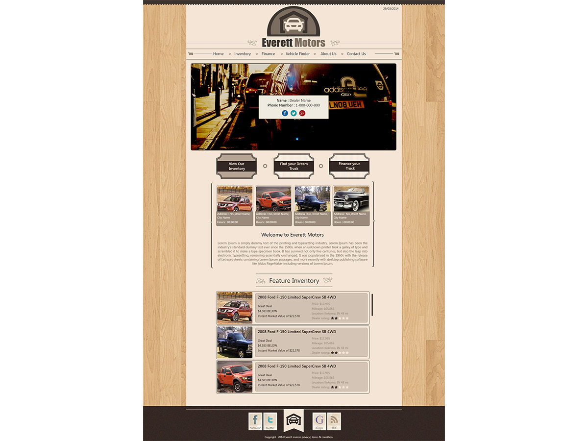 Web-Design von FirstLogic Infosystems für AutoRevo | Design #3424119