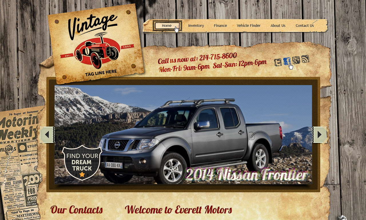 Web Design by Daniel Matusiak for AutoRevo | Design #3467392