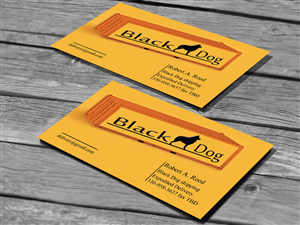 Business Card Design by jayam13 for black dog shipping | Design: #3396536