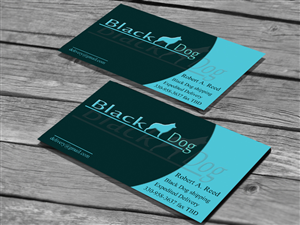 Business Card Design by jayam13 for black dog shipping | Design #3405359