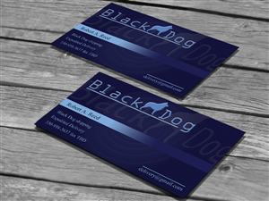 Business Card Design by jayam13 for black dog shipping | Design: #3409589