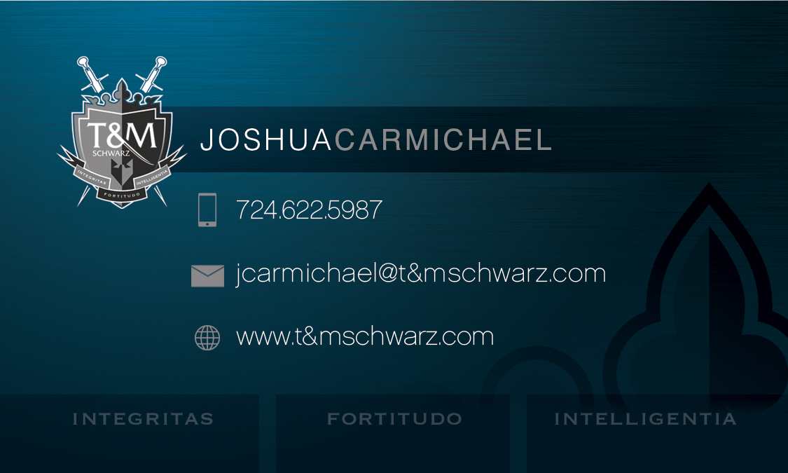 Business Card Design by Joshua Carmichael for this project | Design #3414649