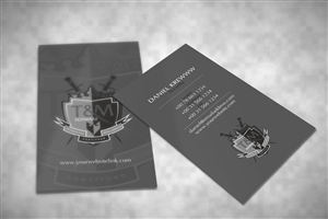 Business Card Design by diRtY.EMM for this project | Design: #3394489