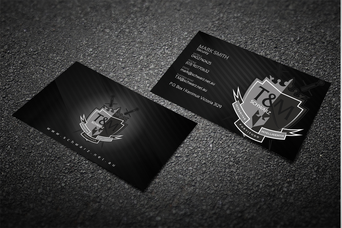 Business Card Design by diRtY.EMM for this project | Design #3497901