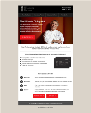 Newsletter Design by buditanrim for this project | Design #837057