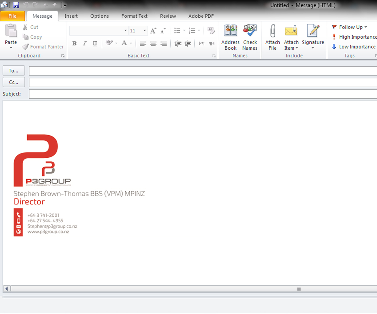 Stationery Design by Owtee-TheDreamer. for P3 Group Ltd | Design #3420290