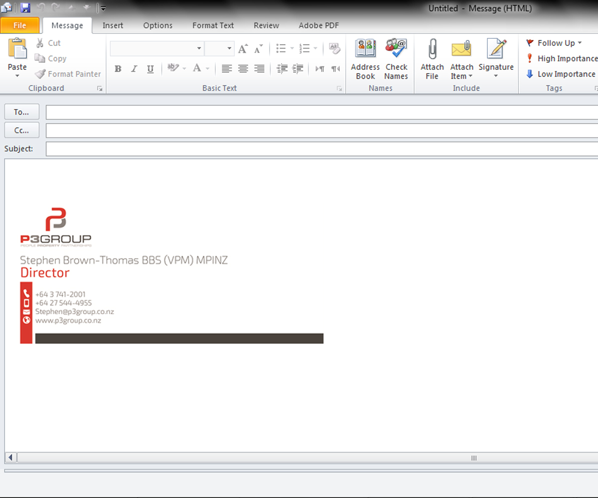 Stationery Design by Owtee-TheDreamer. for P3 Group Ltd | Design #3432902