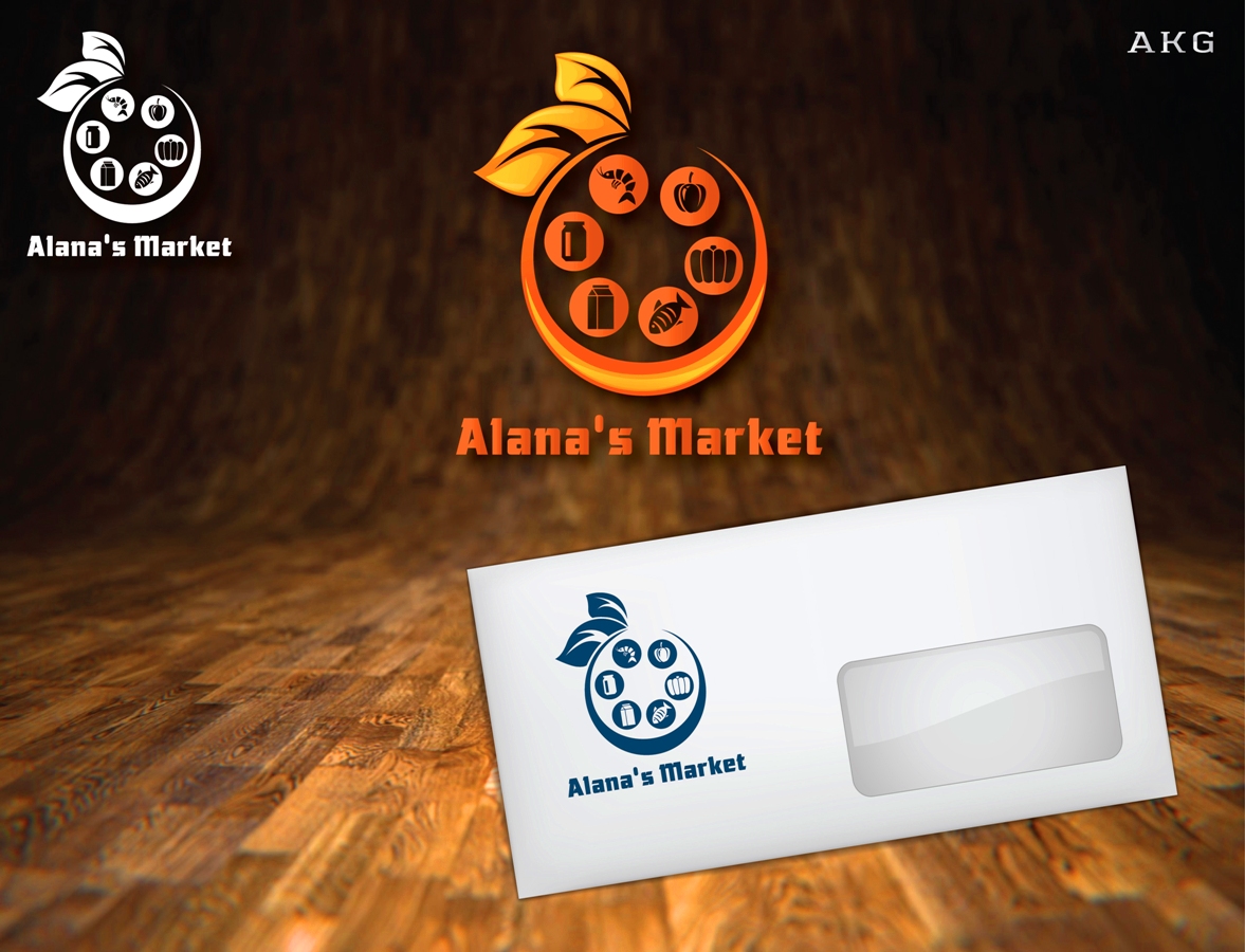 Diseño de Logo por AKG para Alana's Market Inc | Diseño #3449083