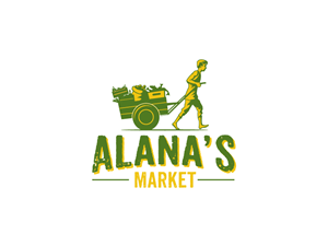 Logo Design by arsenix blank for Alana's Market Inc | Design #3532361
