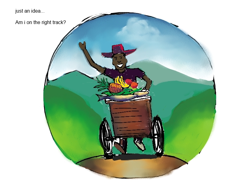 Logo Design by Portr8t for Alana's Market Inc | Design #3413616