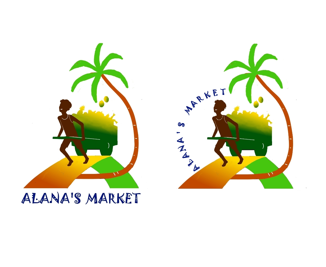 Logo Design by Portr8t for Alana's Market Inc | Design #3481957