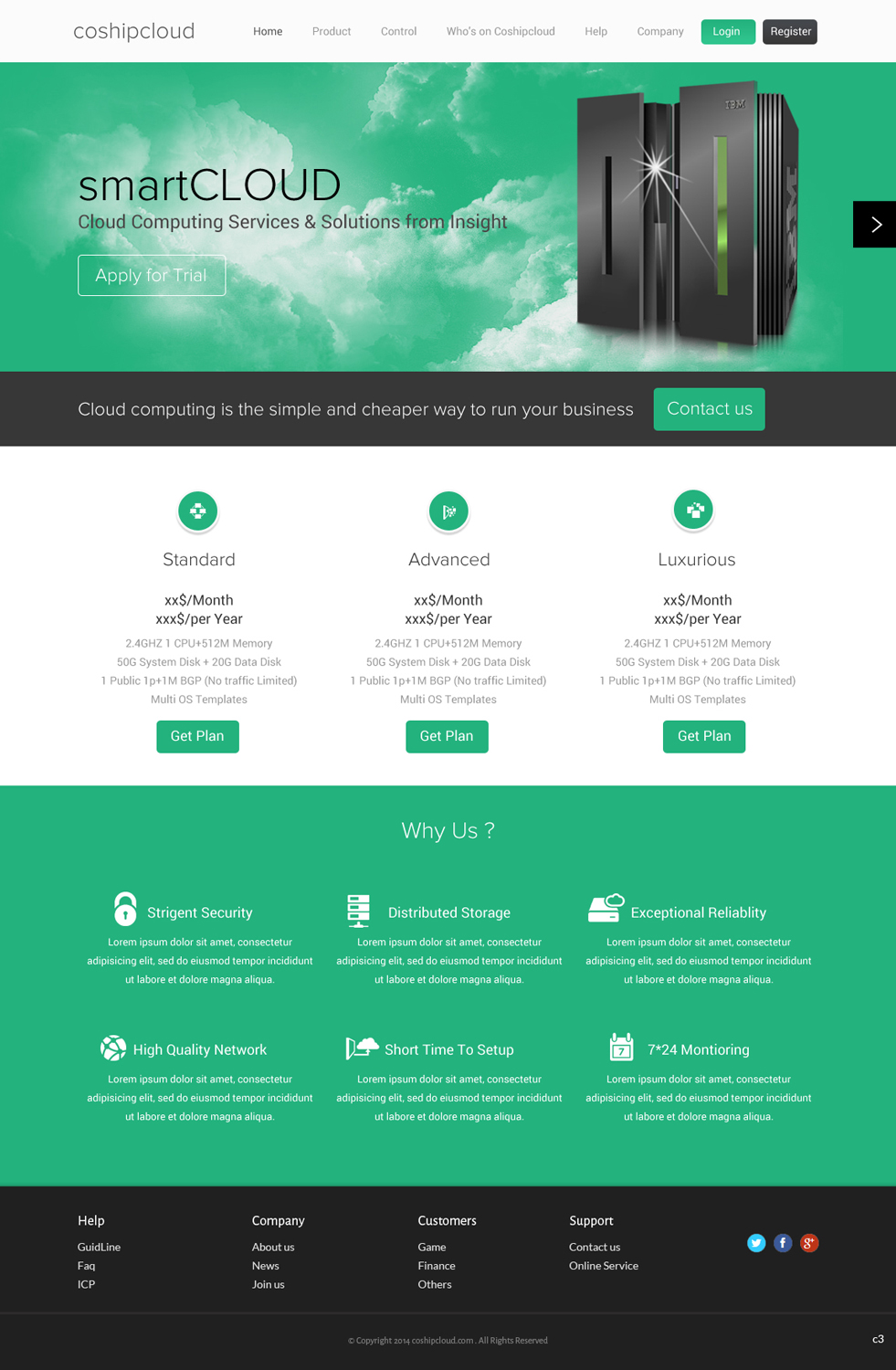 Web Design par pb pour 92CLOUD TECHNOLOGY CO., LIMITED | Design : #3501566