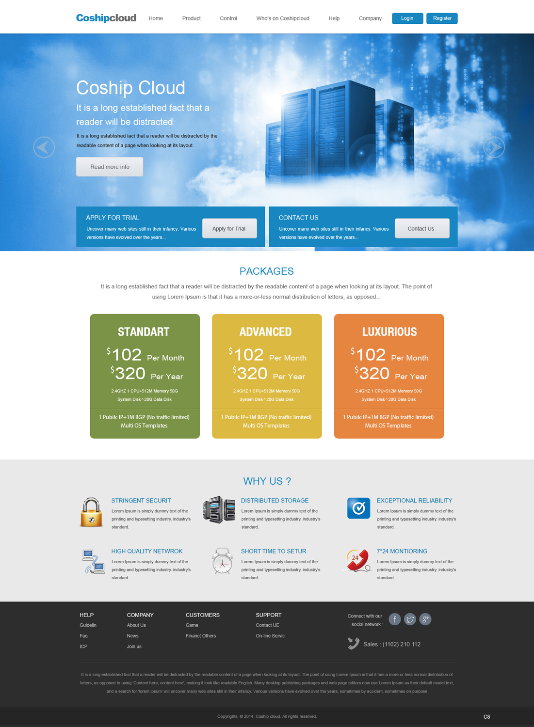 Web Design par pb pour 92CLOUD TECHNOLOGY CO., LIMITED | Design #3501568