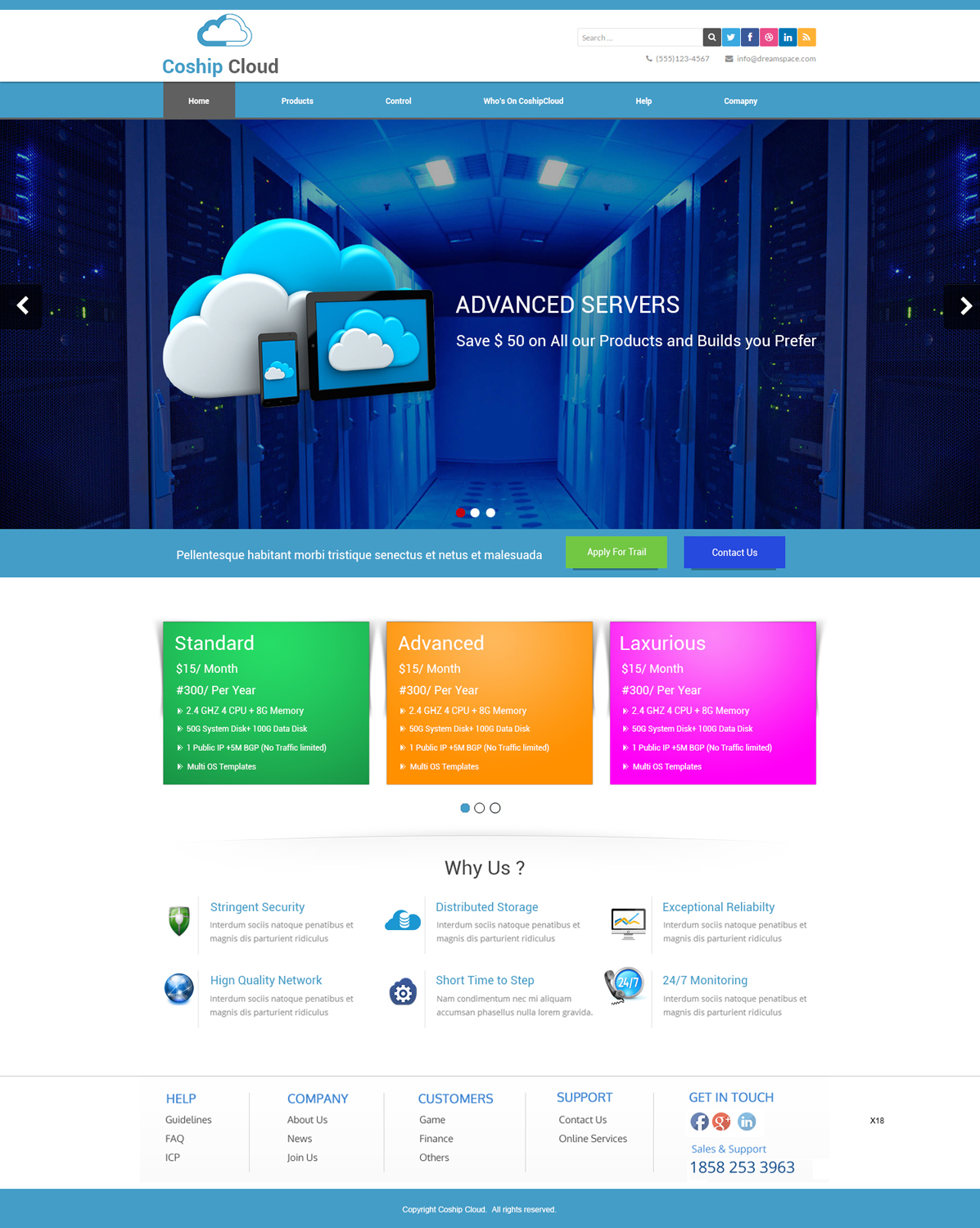 Web Design par pb pour 92CLOUD TECHNOLOGY CO., LIMITED | Design #3501574