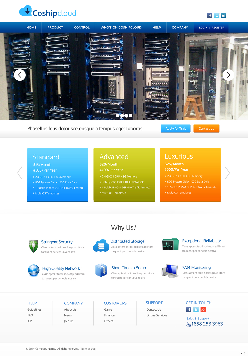 Web Design par pb pour 92CLOUD TECHNOLOGY CO., LIMITED | Design #3501577