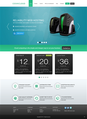 Web Design par pb pour 92CLOUD TECHNOLOGY CO., LIMITED | Design : #3501580