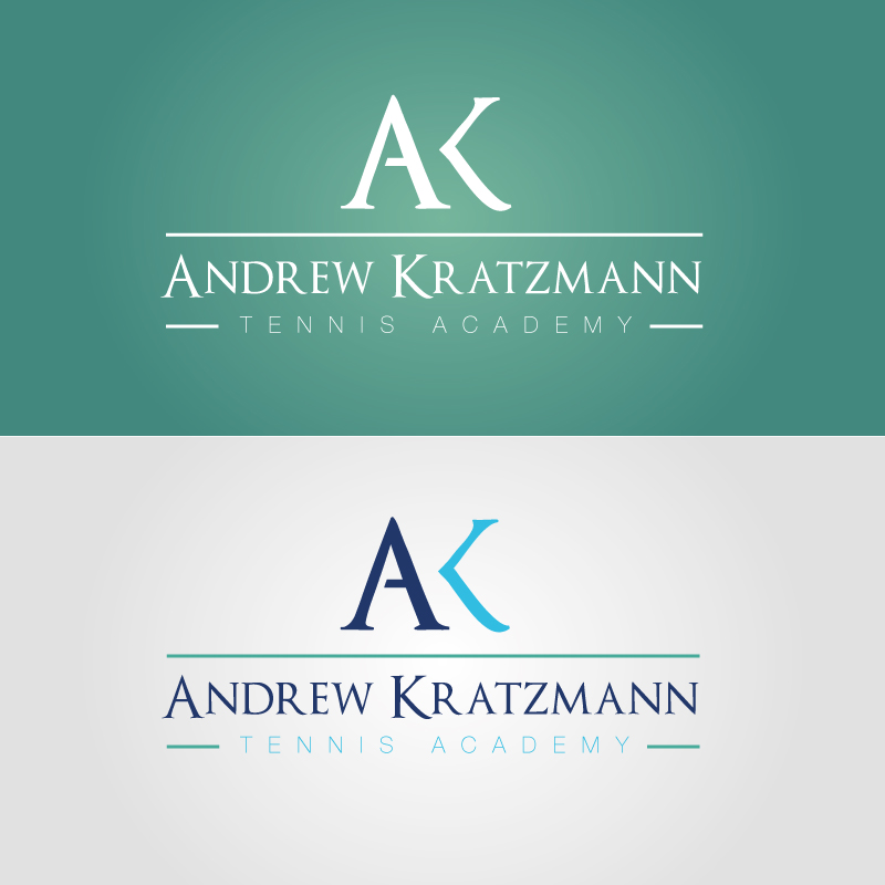 Logo Design by Alex.Swain for Andrew Kratzmann Tennis Academy | Design #3408379
