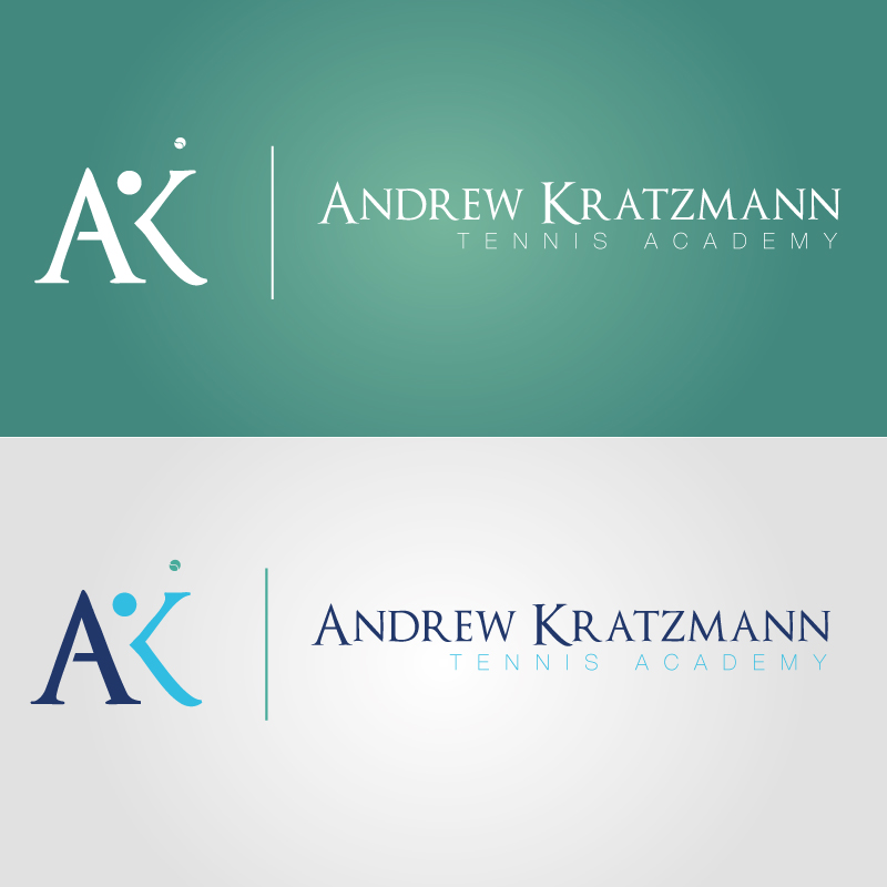 Logo Design by Alex.Swain for Andrew Kratzmann Tennis Academy | Design #3408386