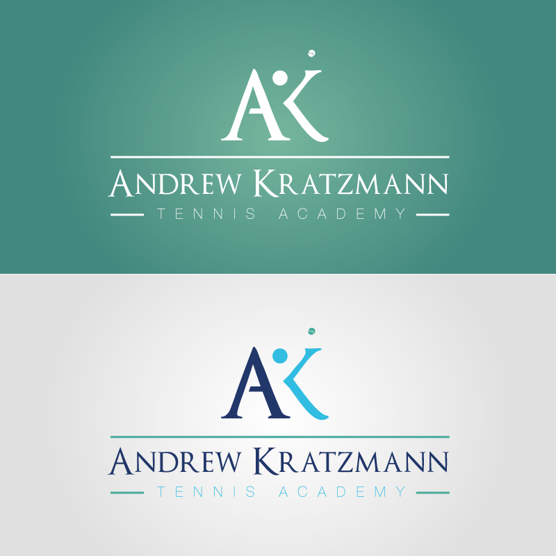 Logo Design by Alex.Swain for Andrew Kratzmann Tennis Academy | Design: #3408390