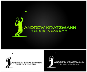 Logo Design by hamkur for Andrew Kratzmann Tennis Academy | Design: #3454916