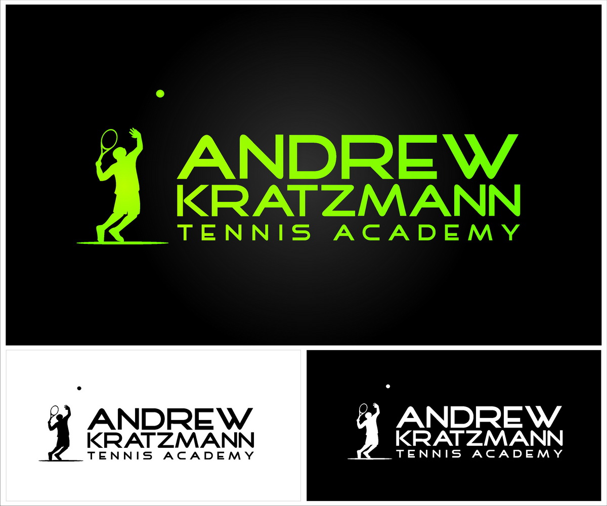 Logo Design by hamkur for Andrew Kratzmann Tennis Academy | Design #3454928