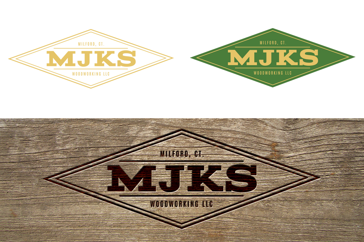 Logo Design by Kevin Waltermire for MJKS Woodworking LLC | Design #3405933
