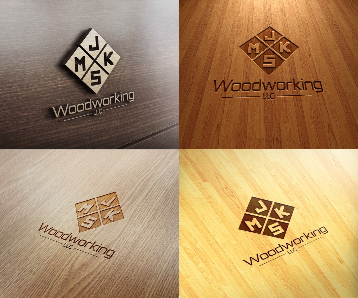 Logo Design by maverick for MJKS Woodworking LLC | Design #3424670