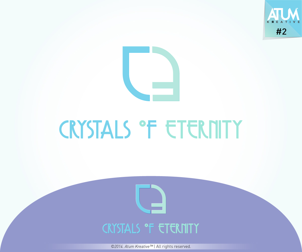 Logo Design by Atum Kreative™ for Crystals Of Eternity | Design #3421409